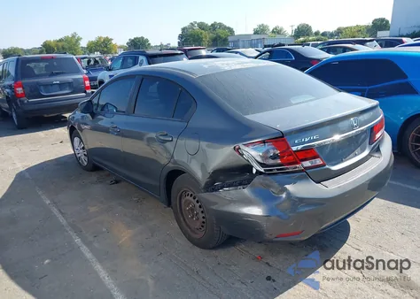 2013 Honda Civic Lx z USA, uszkodzony, nr VIN 19XFB2F58DE034199